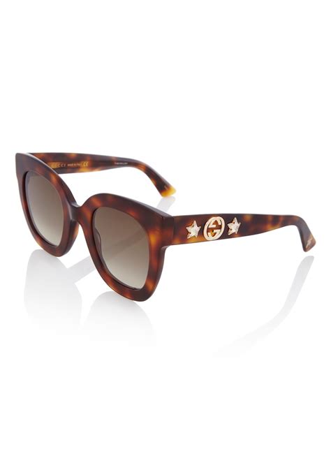 gucci zonnebril bruin|Designer Sunglasses for Women .